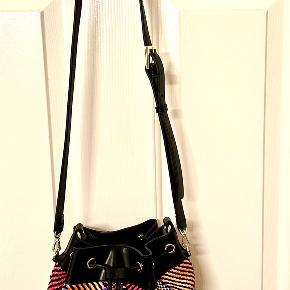 Ted Baker Taliiaa Multicolor Woven Boho Bucket Shoulder Bag BRAND NEW - Picture 8 of 11